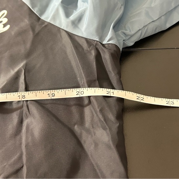 PINK Victoria's Secret Windbreaker Quarter Zip Pullover Jacket Black Pink Small - Picture 4 of 5